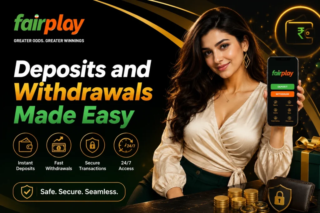 Fairplay Deposits and Withdrawals Made Easy